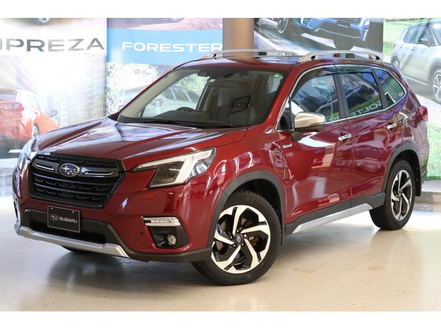 スバルフォレスターアドバンス ブラウンレザー内装 新品タイヤ交換済