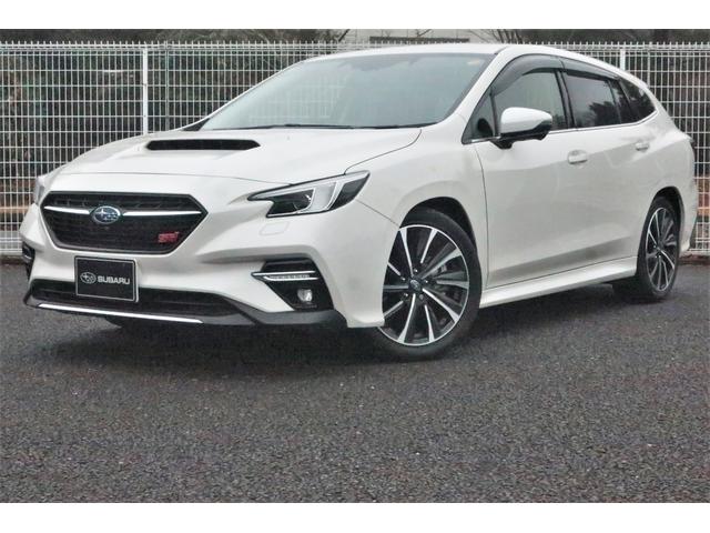 スバルレヴォーグSTIスポーツ EX 前横後カメラ ドラレコ 本革シート