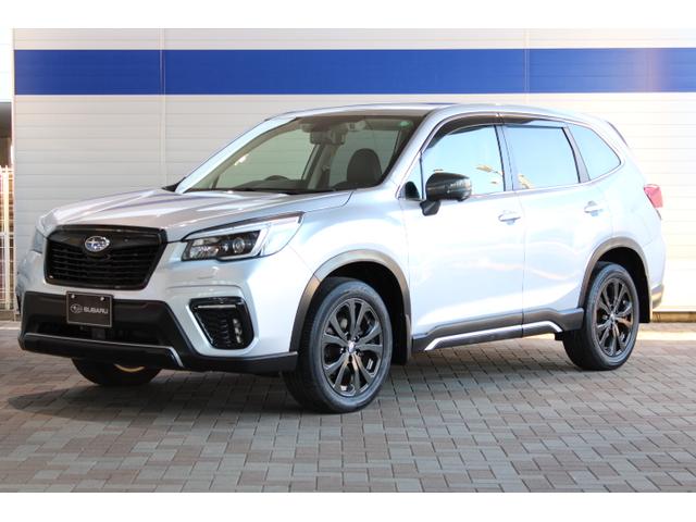 スバルフォレスタースポーツ サンルーフ BD対応8インチナビ 前後ドラレコ