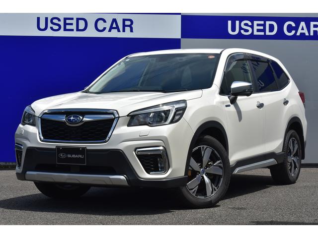 スバルフォレスターアドバンス ブラウンレザーシート 純正ナビ 前後ドラレコ