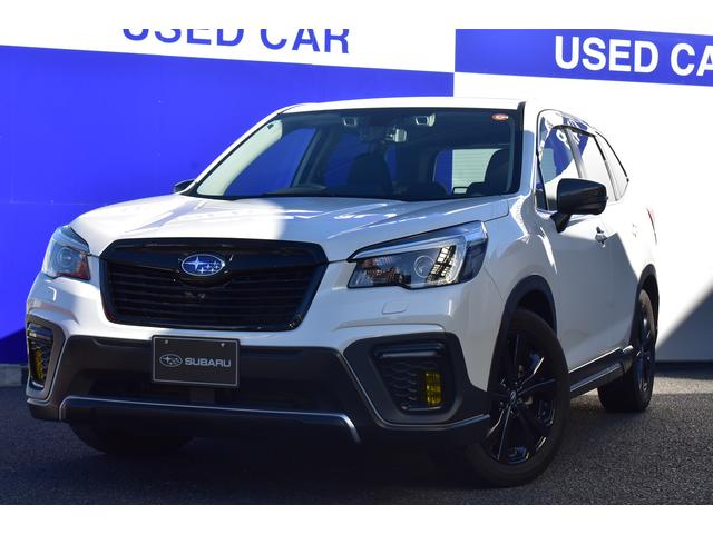 スバルフォレスタースポーツ 純正SDナビ 前後ドラレコ F・S・Rカメラ