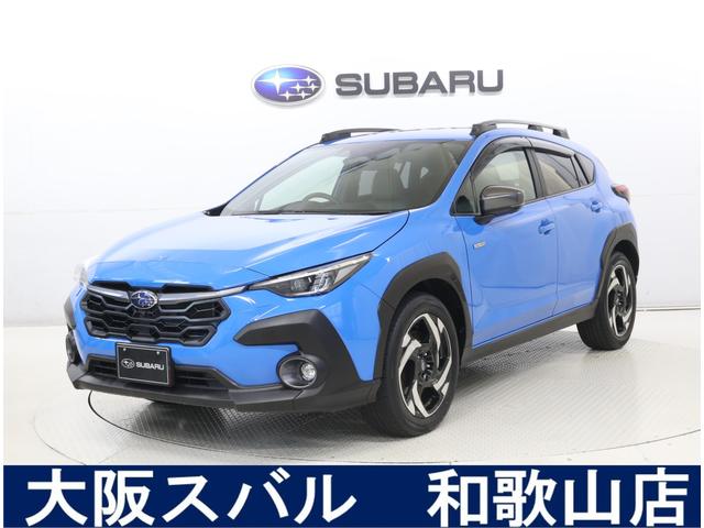スバルクロストレックプレミアムS:HEV EX ルーフレール 元デモカー