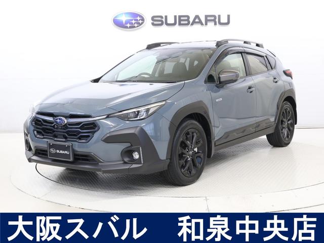 スバルクロストレックリミテッド フロントシート&ステアリングヒーター搭載