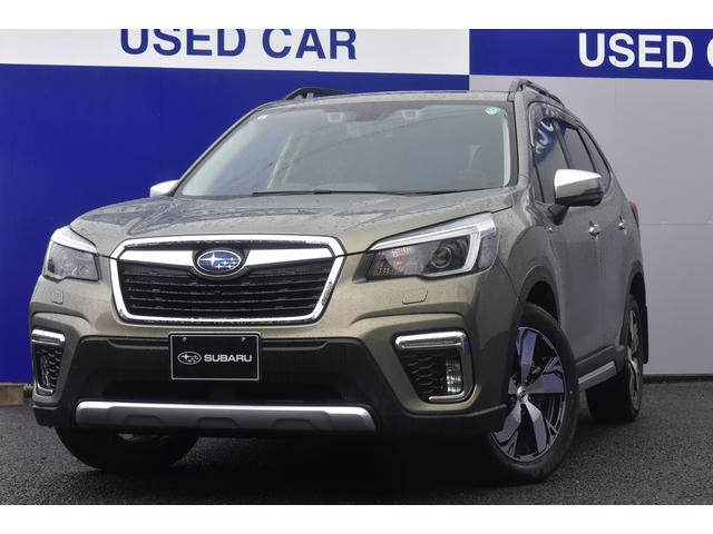 スバルフォレスターアドバンス サンルーフ 本革シート ルーフレール 純正ナビ