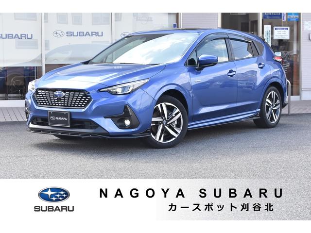 スバルインプレッサST-H 弊社元社用車 レザーシート/サンルーフ装着車