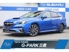 スバルレヴォーグSTIスポーツ EX 純正大型ディスプレイ 4本タイヤ新品