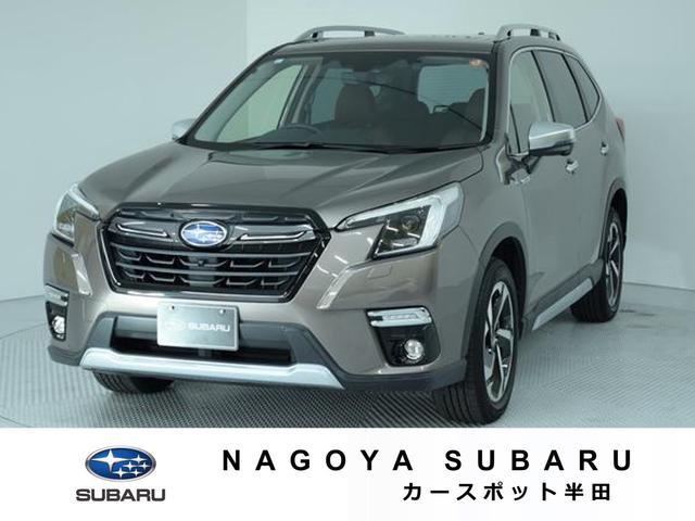 スバルフォレスターアドバンス E型 ブラウンレザー 前後ドラレコ ルーフレール