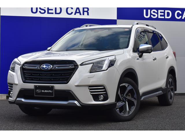 スバルフォレスターアドバンス 革シート パワーRゲート ルーフレール 純正ナビ