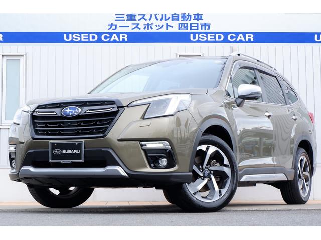 スバルフォレスターアドバンス 電動リヤゲート フロントカメラ ナビ連動ドラレコ