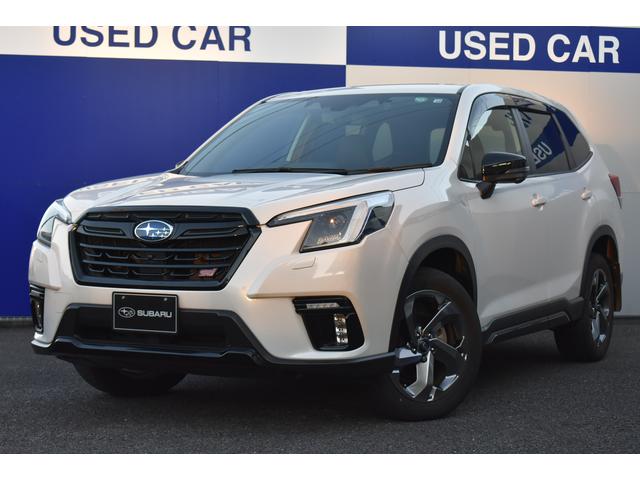 スバルフォレスターSTIスポーツ 純正ナビ 本革シート 前後録画ドラレコ