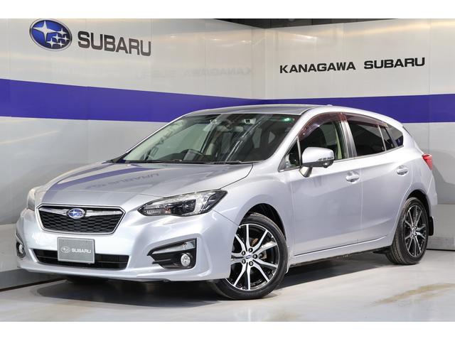 スバルインプレッサスポーツ2.0i-Lアイサイト8型ナビ横後カメラ後退時警報&ブレーキ