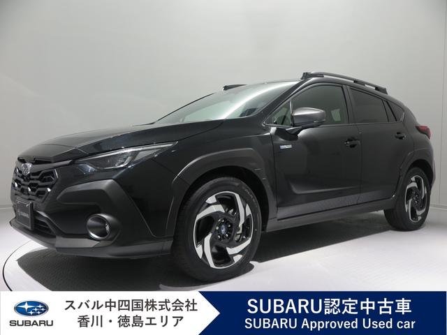 スバルクロストレックPremium S:HEVEX 元弊社社用車 標準ナビ