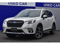 スバルフォレスターアドバンス サンルーフ ルーフレール 本革シート 純正ナビ