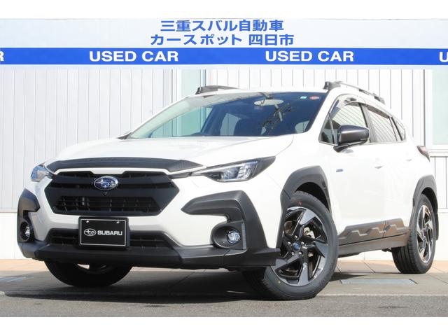 スバルクロストレックリミテッド タイヤ新品 ナビ機能 シートヒーター 元社用車