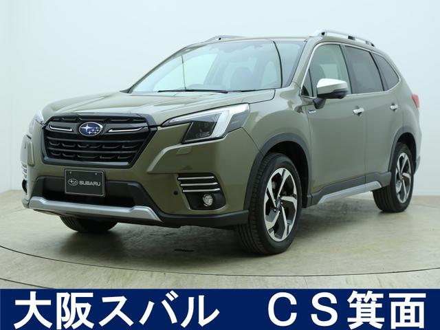 スバルフォレスターアドバンス 8型ナビ ブラウンレザーシート ルーフレール