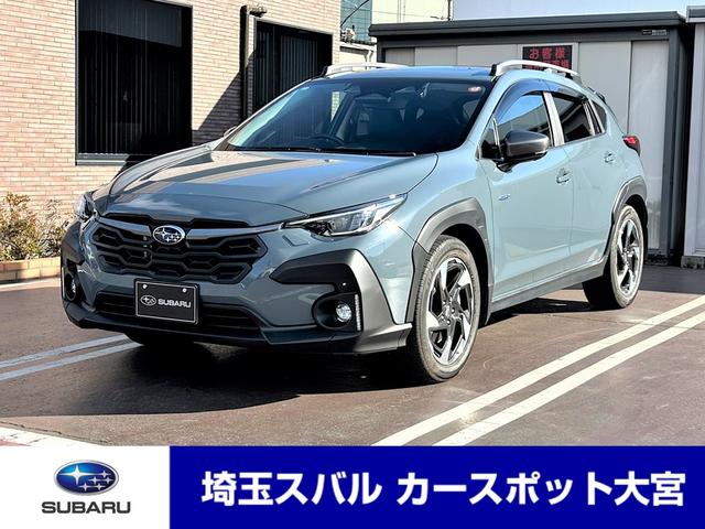 スバルクロストレックリミテッド 純正大型ナビ サンルーフ 18インチアルミ