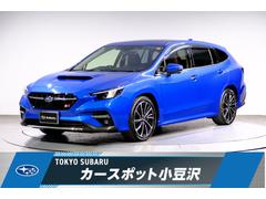 スバルレヴォーグSTIスポーツ EX WRブルー STI専用本革シート