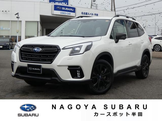 スバルフォレスターXT-エディション 前後ドラレコ ルーフレール 視界拡張