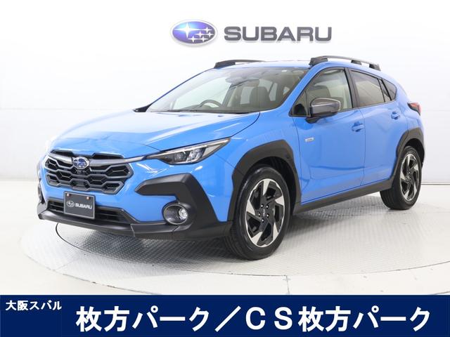 スバルクロストレックリミテッド 専用ナビ STIマフラー装着