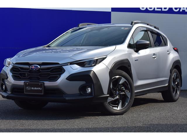 スバルクロストレックリミテッド 元社用車 ルーフレール スターリンクナビ