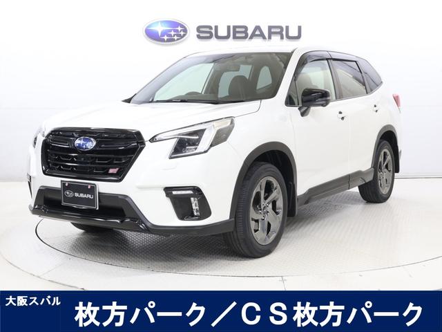 スバルフォレスターSTIスポーツ 専用8インチナビ 専用レザーシート