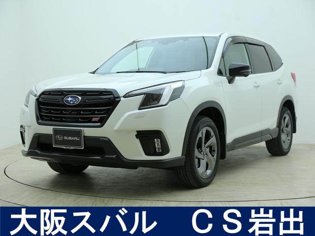 スバルフォレスターSTIスポーツブラックインテリアセレクション ナビ&全カメラ