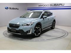 スバルXVアドバンス アイサイト ネイビーレザー タイヤ新品交換付き