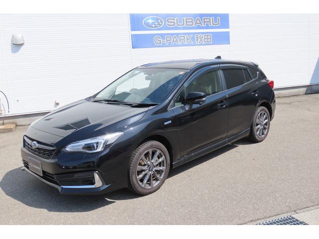 スバルインプレッサスポーツ2.0e-Lアイサイト ブラックレザー内装 純正エンスタ