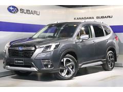 スバルフォレスターアドバンス 茶レザー ルーフレール ドラレコ