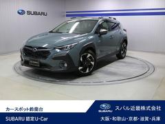 スバルクロストレックリミテッド 4輪駆動 新世代アイサイト ナビ ルーフレール