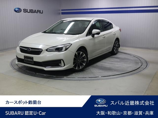 スバルインプレッサG42.0i-S EyeSight 本革シート 純正前後ドラレコ
