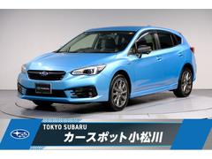 スバルインプレッサスポーツアドバンス ラグーンブルー 走行1.5万km 秋の特選車!